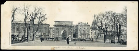 Sortie du Peyrou, Arc de Triomphe (SD)