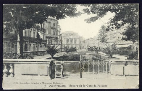 Square de la Gare de Palavas