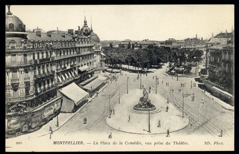 La Place de la Comédie, vue prise du Théâtre