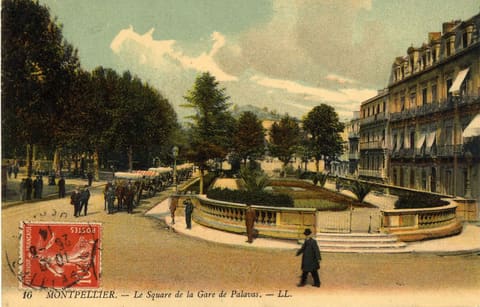 Le Square de la Gare de Palavas