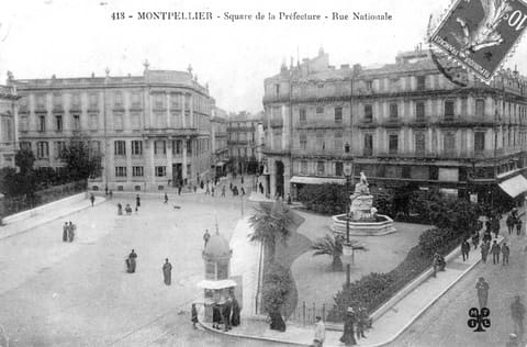 Square de la Préfecture-Rue Nationale
