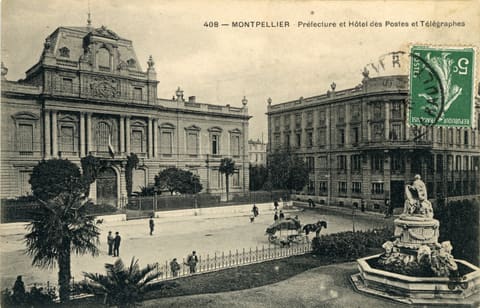 408, Montpellier, Préfecture et Hôtel des Postes et Télégraphes