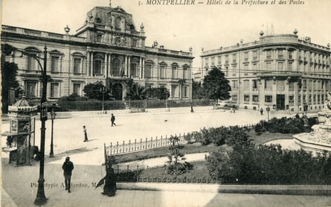 3, Montpellier, Hôtel de la Préfecture et des Postes
