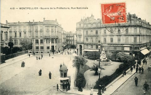 418, Montpellier, Square de la Préfecture, rue Nationale