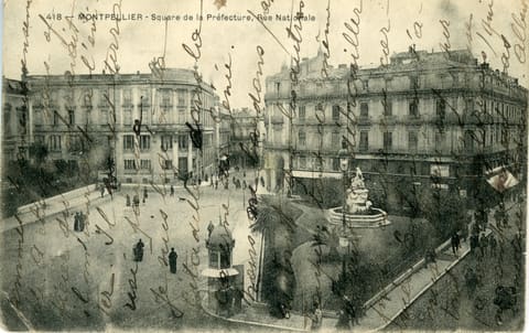 418, Montpellier, Square de la Préfecture, rue Nationale