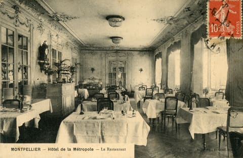 Hôtel de la Métropole, le restaurant