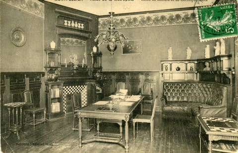 Hôtel de la Métropole, Salon de lecture et de correspondance