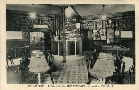 Bar Bastide, 1, place carnot, Montpellier (Hérault)