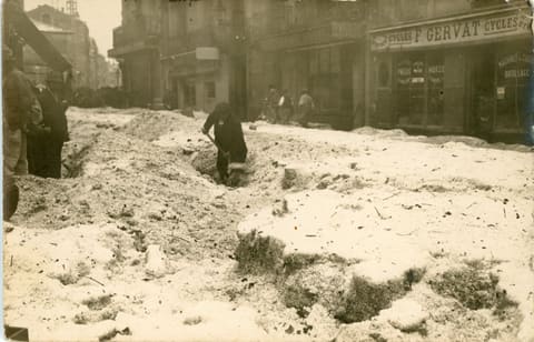[Grêle, 13 mai 1922, rue de la Saunerie]