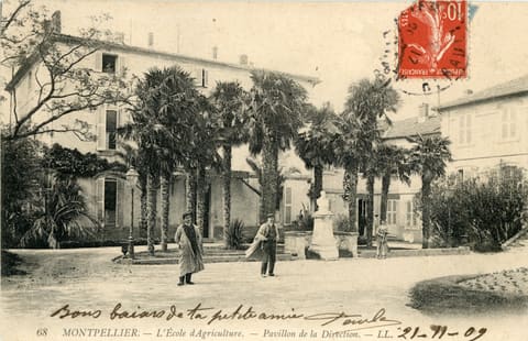 68, Montpellier, L'Ecole d'Agriculture, Pavillon de la Direction