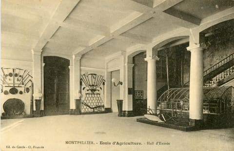 Ecole d'Agriculture, Hall d'entrée