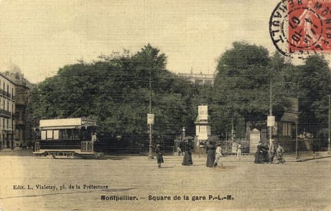 Square de la Gare P.L.M