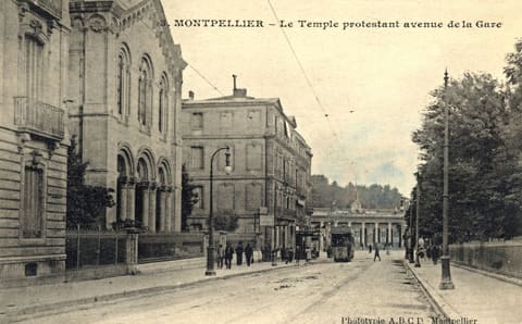 Le Temple protestant avenue de la Gare