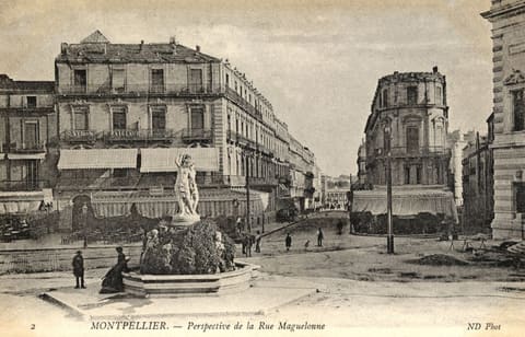 Perspective de la Rue maguelone