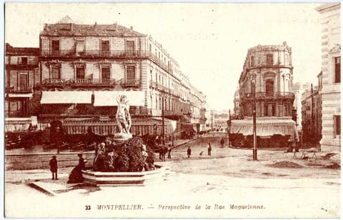 Perspective de la Rue maguelone