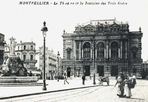 Le Théâtre et la Fontaine des Trois Grâces
