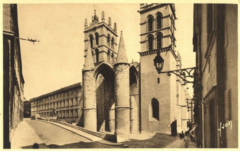 La Cathédrale Saint-Pierre et la Faculté de Médecine