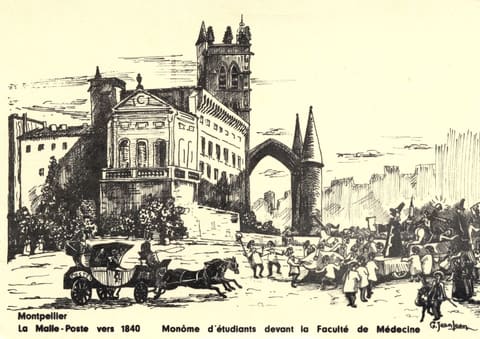 La Malle Poste vers 1840