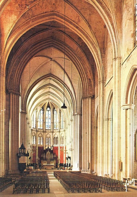 La nef de la Cathédrale Saint-Pierre 1367