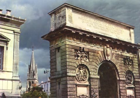 La porte du Peyrou Arc de Triomphe