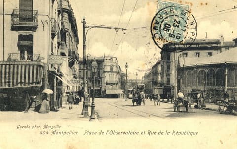 Place de l'Observatoire et rue de la République