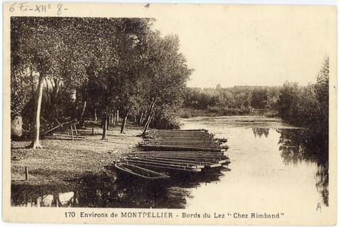 Environs de Montpellier Bords du Lez Chez Rimbaud