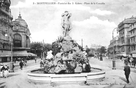 Fontaine des 3 Grâces Place de la Comédie