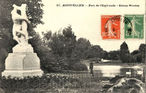 Parc de l'Esplanade Statue Marsyas