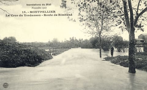 La Crue du Verdanson Inondation du Midi Novembre 1907
