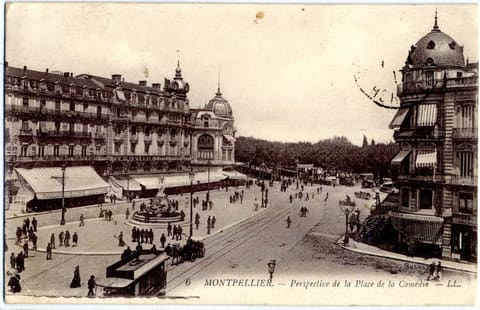 Perspective de la Place de la Comédie