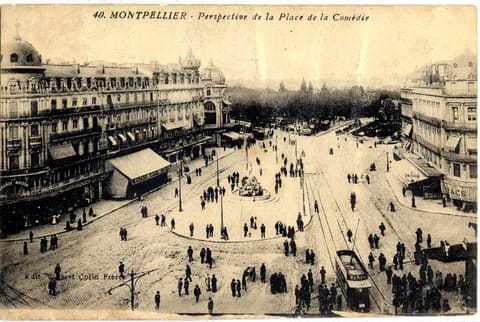 Perspective de la Place de la Comédie