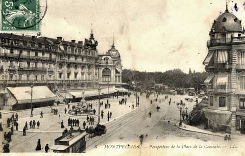 Perspective de la Place de la Comédie