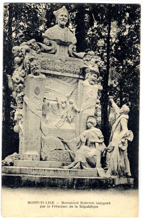 Monument Rabelais inauguré par le Président de la République