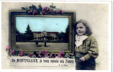 De Montpellier je vous envoie ces Fleurs