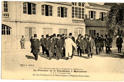 Le Président de la République à l'Hôpital Suburbain