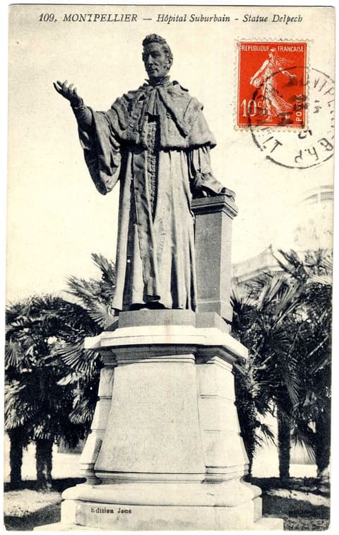 Hôpital Suburbain Statue Delpech