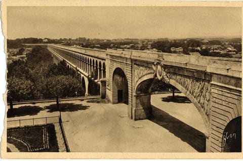 Hérault L'Aqueduc Saint-Clément x VIII siècle