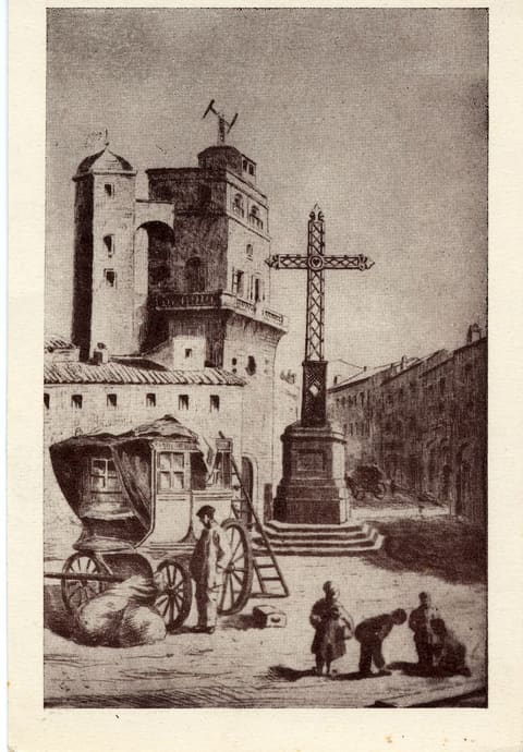 La Tour de la Babote 1840 Le Télégraphe Chappe 1832-1855