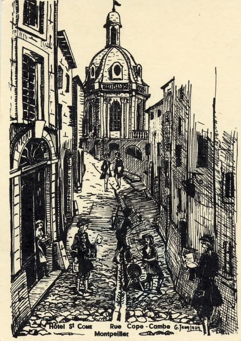 Hôtel St Come Rue Cope-Cambe Montpellier