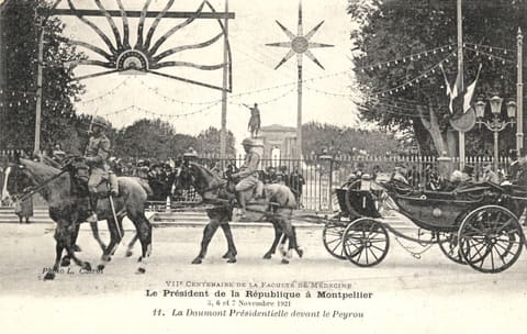 Le Président de la République à Montpellier