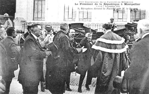 Le Président de la République à Montpellier