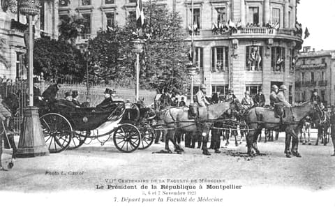 Le Président de la République à Montpellier