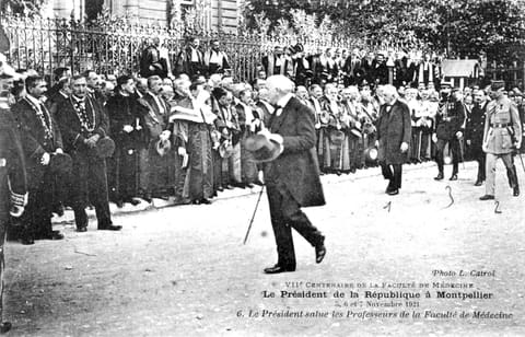 Le Président de la République à Montpellier