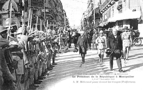 Le Président de la République à Montpellier