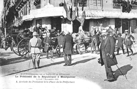 Le Président de la République à Montpellier