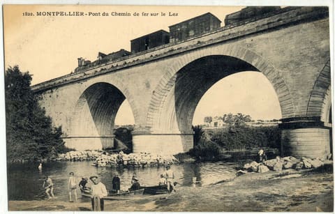 Pont du Chemin de fer sur le Lez