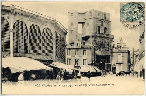 Les Halles et l'Ancien Observatoire