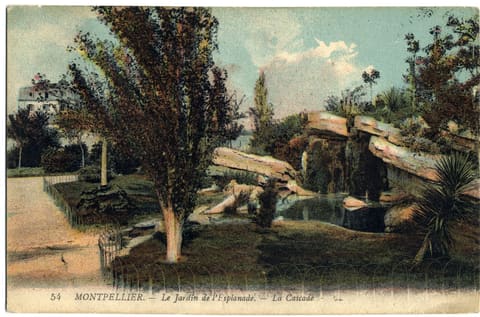 Le Jardin de l'Esplanade, La Cascade