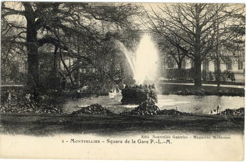 Square de la Gare P.L.M