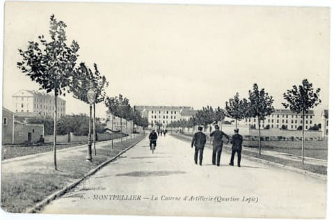 La Caserne d'Artillerie (Quartier Lepic)